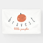 bravest little pumpkin Banner Indoor Large Sign 横断幕 (横)