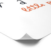 bravest little pumpkin Poster Prints digital  ポスター (角)