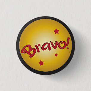 BRAVO認識および感謝 缶バッジ