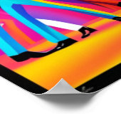 Bravo Dance Poster (pop art) ポスター (角)