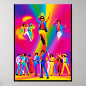 Bravo Dance Poster (pop art) ポスター (正面)