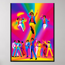 Bravo Dance Poster (pop art) ポスター