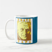 Bravo Papa New Pe Benedict Xvi  コーヒーマグカップ (左)