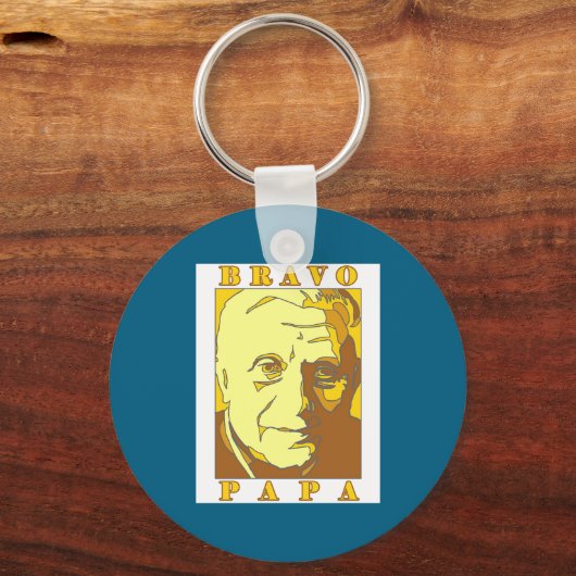 Bravo Papa New Pe Benedict Xvi _1  キーホルダー (正面)