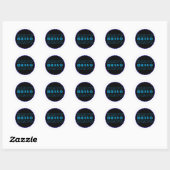 Bravo Sticker – Motivation Reward Sticker for Stud ラウンドシール (シート)