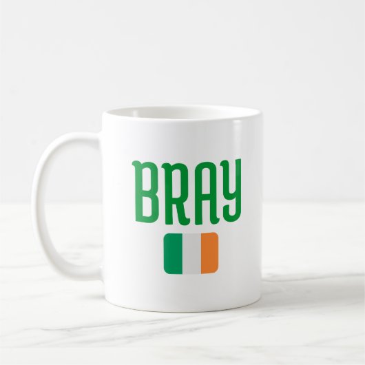 BRAYアイルランド国旗 コーヒーマグカップ (左)