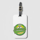 Bray County Wicklowアイルランド。 ラゲッジタグ (正面縦)