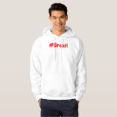 「#Brazil」かわいいデザイン。買今 パーカ (正面フル)