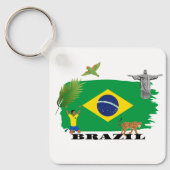 brazil  キーホルダー (正面)
