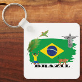 brazil  キーホルダー (正面)