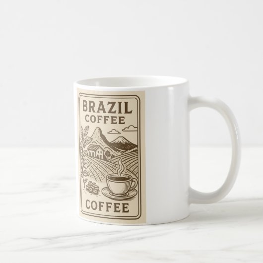 Brazil コーヒーマグカップ (右)