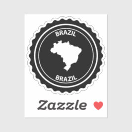 Brazil シール