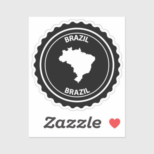 Brazil シール (シート)