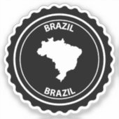 Brazil シール (正面)