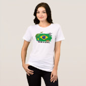 BRAZIL トライブレンドＴシャツ (正面全面)