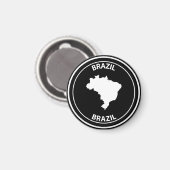 Brazil マグネット (正面/裏面)