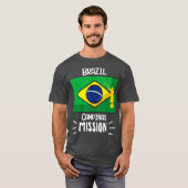 Brazil Canpinas Mormon LDS Mission Missionary Tシャツ (正面フル)