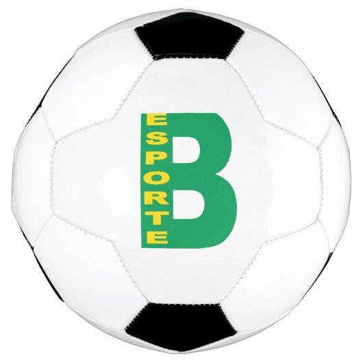 BRAZIL ESPORTE soccer ball サッカーボール (正面)