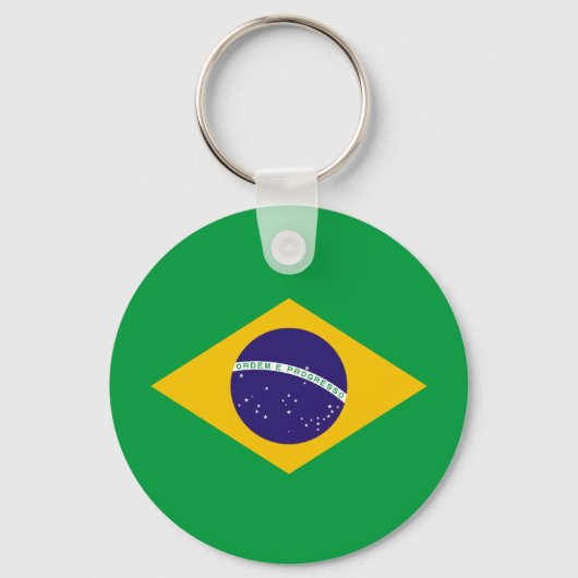 Brazil Flag キーホルダー (正面)