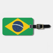 Brazil Flag ラゲッジタグ (正面横)