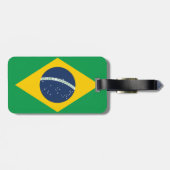 Brazil Flag ラゲッジタグ (裏面横)