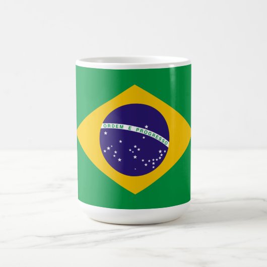 Brazil Flag Coffee Mug コーヒーマグカップ (中央)