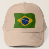 Brazil Flag Hat キャップ (正面)