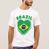 Brazil flag tシャツ (正面)