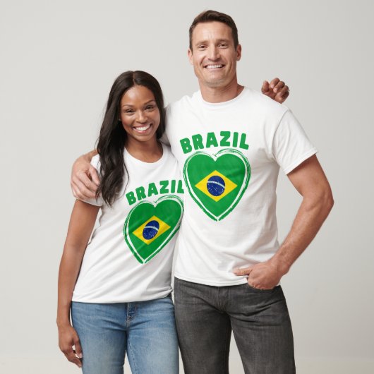 Brazil flag tシャツ (ユニセックス)
