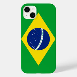 Brazil Flag Tough Phone Case - Ideal for Travelers Case-Mate iPhone 14 Plusケース