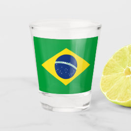 Brazil Flag World Cup 2026 Football Brasil Soccer ショットグラス