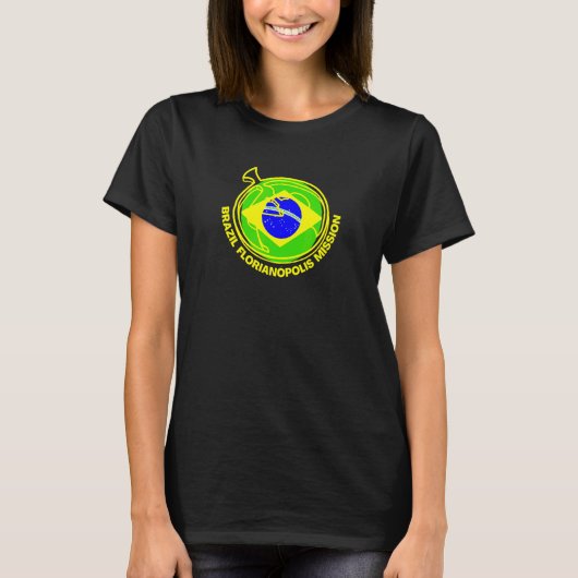 Brazil Florianópolis LDS Mission Proud Mormon Miss Tシャツ (正面)