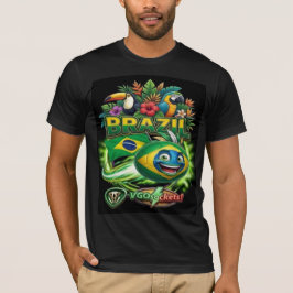 Brazil-GBall01 Tシャツ