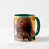 BRAZIL - I LOVE BRAZIL マグカップ (正面右)
