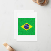 Brazil Oil Painting Drawing ノートカード (正面/裏面インサイチュ)