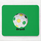 Brazil Soccer マウスパッド (正面)