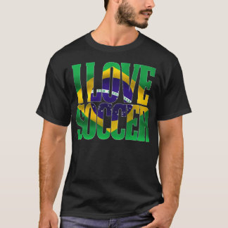 Brazil Soccer Design Brazil soccer fan  Tシャツ