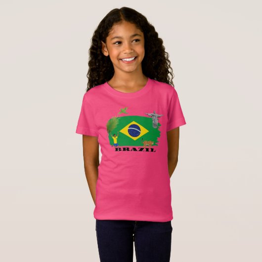 BRAZIL Tシャツ (正面フル)