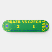 BRAZIL VS CZECH 8 1/4"スケートボードデッキ スケートボード (横)