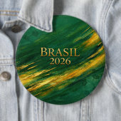 Brazil World Cup 2026 Fan Gift Art Prin 缶バッジ (インサイチュ)