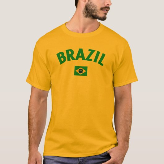 Brazil World Cup Soccer Tシャツ (正面)