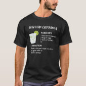 Brazilian Caipirinha Recipe for Cachaca Tシャツ (正面)