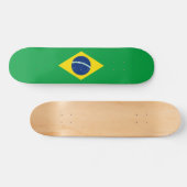 Brazilian Flag Skateboard スケートボード (横)