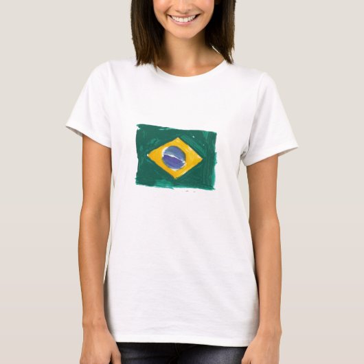 Brazilian flag tシャツ (正面)