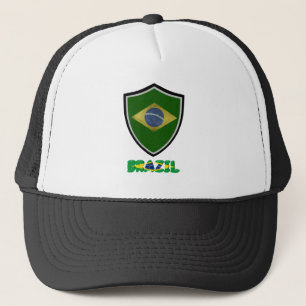 Brazilian flag trucker hat キャップ
