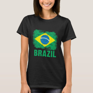 Brazilian Footll Brazilian Flag  Tシャツ