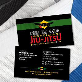 Brazilian Jiu-Jitsu Academy Instructor 名刺