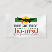 Brazilian Jiu-Jitsu Academy Instructor 名刺 (正面)