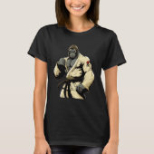 Brazilian Jiu Jitsu and Grappling Gorilla Tシャツ (正面)