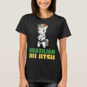 Brazilian Jiu Jitsu and Grappling Unicorn Tシャツ (正面)